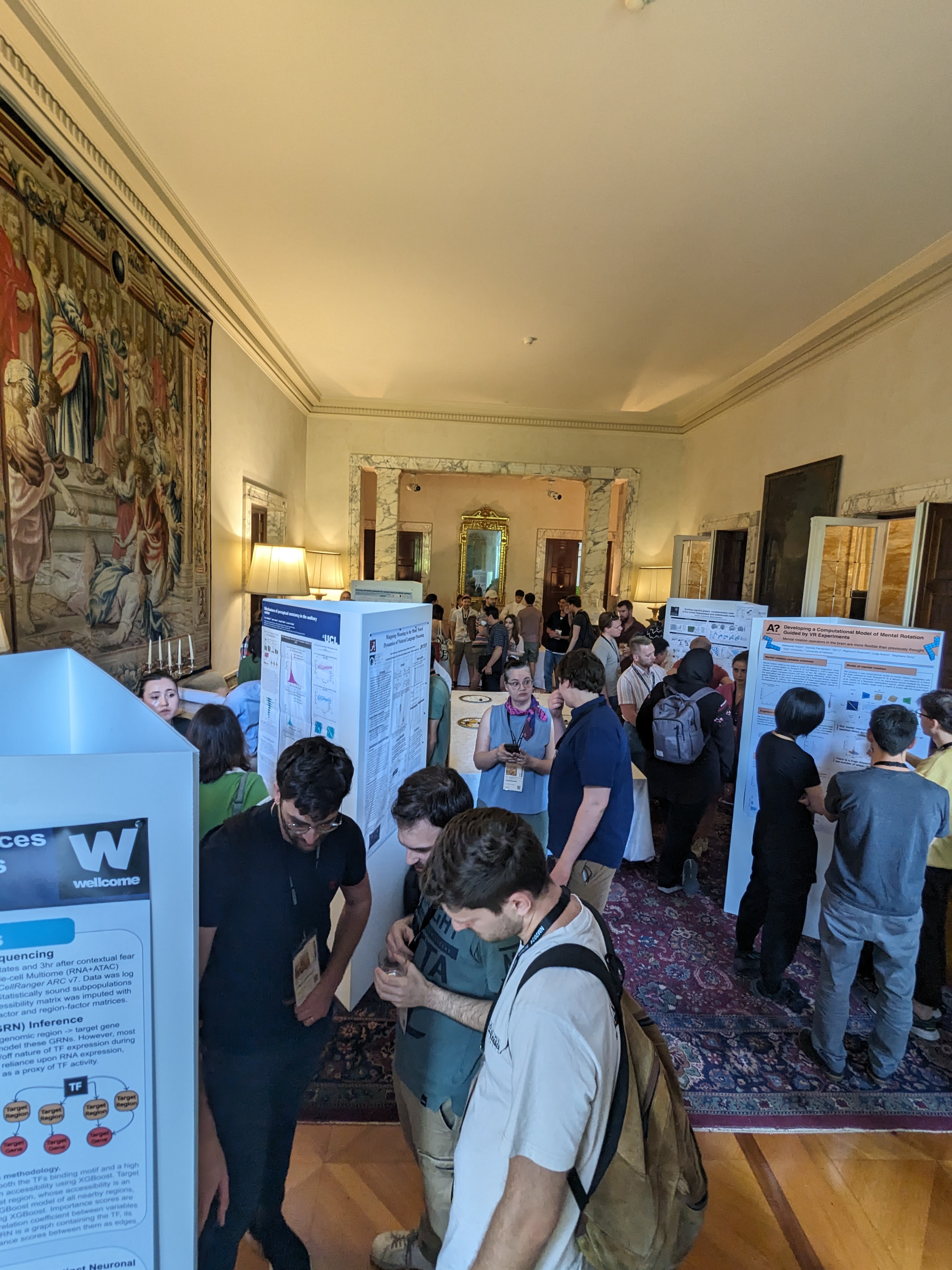 A poster session at the Annual Conference.